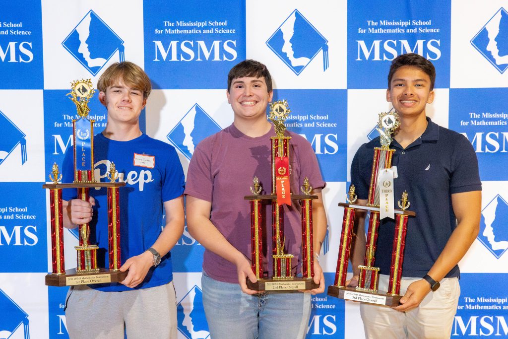 Mu Alpha Theta 2025 Sweepstakes:Overall Winners Top 3